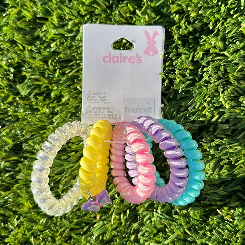 Claire’s Spring Hair ties